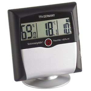 Digitalni termometar - vlagomer sa postoljem TFA