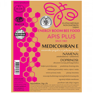 Enzimska pogača za prihranu pčela 1kg Medicohran E 10/1