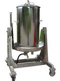 Hidro Inox presa za grožđe 120L VSPIX