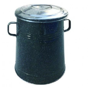 Kanta za mast emajlirana 30L