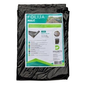 Malč folija crna 20mic 1,2m x 50m Floris