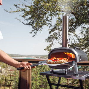 prenosiva pizza peć na drva i plin karu 12g