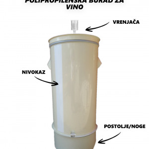 Burad za čuvanje vina od Polipropilena PP