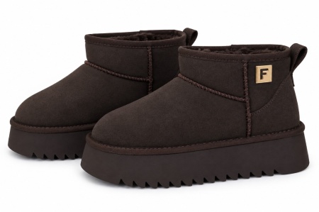 LH502632COF - ŽENSKE UGG ČIZME SA TOPLOM KRZNENOM POSTAVOM I UKRASNIM DETALJEM - Img 2