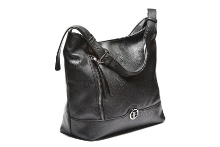 T012602BLK – Crna klasik hobo ženska torba - Img 2