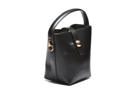 T012621BLK - Crna torba čvrste forme u modernom dizajnu - Img 2