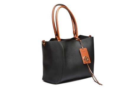 T012636BLK – Crna veća soft shopper torba - Img 2