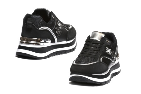 L182535BLK - Ženske patike zebra print - Img 2