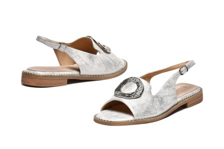 LS942611SLV - Ženske sandale ravne - Img 2