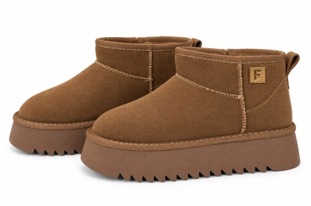 LH502632CAM - ŽENSKE UGG ČIZME SA TOPLOM KRZNENOM POSTAVOM I UKRASNIM DETALJEM - Img 2