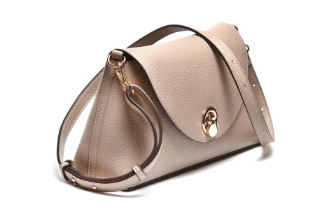 T012605TAP – Taupe mini crossbody torba sa preklopom - Img 2