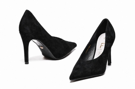 L242673BLK - ŽENSKE SALONKE SOFISTICIRANOG DIZAJNA SA ELEGANTNOM TANKOM PETOM - Img 2