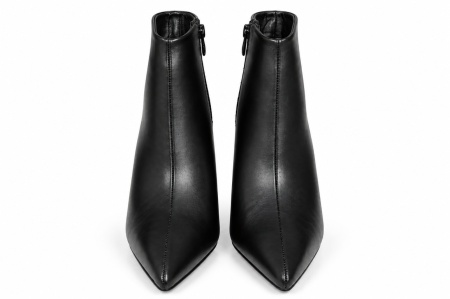 LH562609BLK - ŽENSKE ČIZME SA ŠTIKLOM I ELEGANTNIM ŠPICASTIM VRHOM - Img 4