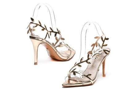 LS242656GLD - Ženske sandale na štiklu - Img 2