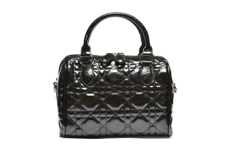 T012539BLK - Štepana crna fashion torba