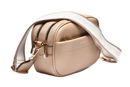 T012623BEI – Bež svakodnevna crossbody torba sa praktičnim džepovima - Img 2