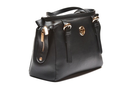 T012608BLK – Crna elegantna tote torba sa rajsferšlusom - Img 2