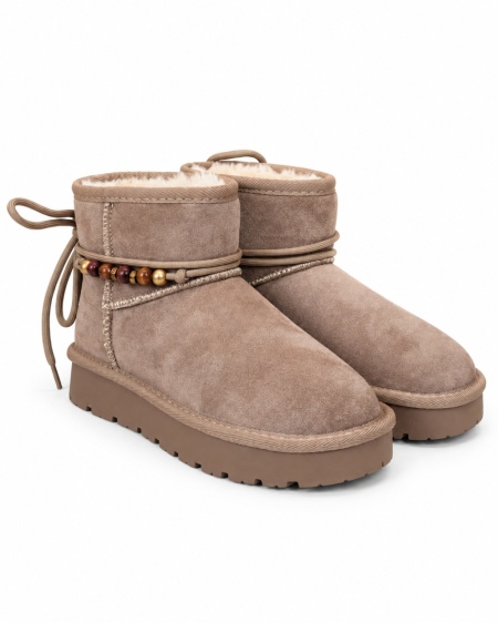 CH212670APR - DEČIJE ČIZME SA KRZNENOM POSTAVOM I RAJSFERŠLUSOM - Img 2