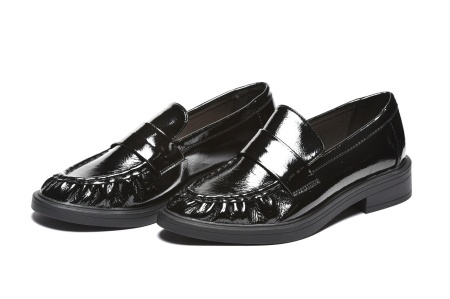 L042602BLK - ŽENSKE MOKASINE SA UKRASNIM PRIVESKOM I ELEGANTNIM ĐONOM - Img 2