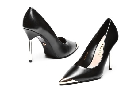L242671BLK - ŽENSKE SALONKE PREFINJENE LINIJE SA ELEGANTNOM TANKOM PETOM - Img 2