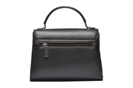 T012533BLK – Crna torba na preklop sa elegantnom snalom - Img 2