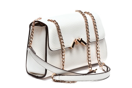 T012613WHT - Bela elegantna torba sa lanac ručkom - Img 2