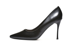 L242562BLK - Ženske salonke crne elegant