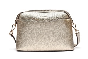 T012615GLD – Zlatna klasična crossbody torba sa rajsferšlusom