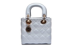 T012625BLU – Plava modna stepana mini torba
