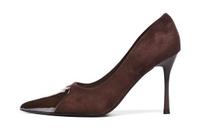 L242680COF - ŽENSKE SALONKE SA SVETLUCAVIM DETALJIMA I ELEGANTNOM TANKOM PETOM