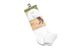 SK112601WHT – Set sportskih muških BELIH čarapa 3/1
