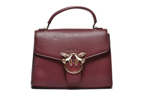 T012533BUR - Burgundy torba na preklop sa elegantnom snalom