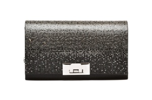 Luksuzna cirkon torba na preklop - T022553 crna