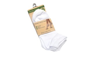 SK112600WHT – Set sportskih ženskih belih čarapa 3/1