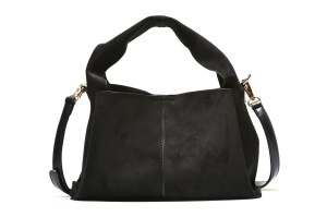 T012549BLK – Crna moderna torba od velura