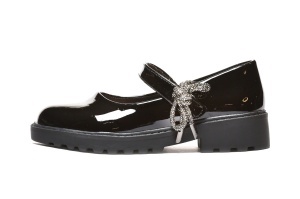 C252601BLK - Lakovane dečije cipele