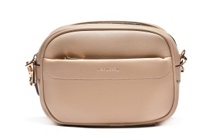 T012623BEI – Bež svakodnevna crossbody torba sa praktičnim džepovima