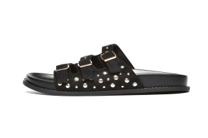 LP942616BLK - Ženske ravne papuče