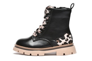 BH252658LEO - DEČIJE ČIZME SA LEOPARDSKIM PERTLAMA