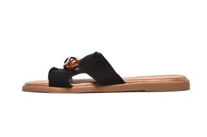 LP282651BLK - Ženske ravne papuče