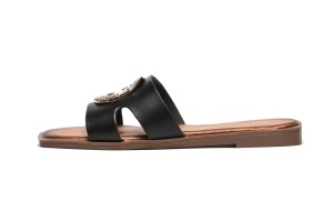 LP322631BLK - Ženske ravne papuče
