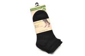 SK112601BLK – Set sportskih muških crnih čarapa 3/1