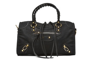 T012674BLK - Crna torba sa dekorativnim metalnim detaljima