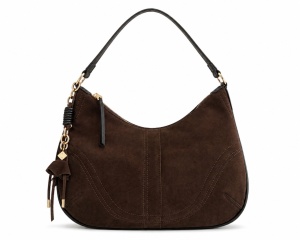 T012676COF - Coffee torba mekane forme sa dekorativnim priveskom