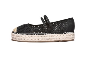 ŽENSKE ESPADRILE- L232500BLK