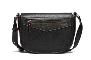 T012556BLK – Crna klasična crossbody torbica