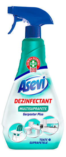 DEZINFECTANT MULTISUPRAFETE ASEVI GERPOSTAR PLUS 750ML
