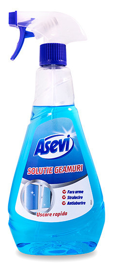 Solutie geam antiaburire ASEVI cu pulv. 750 ml