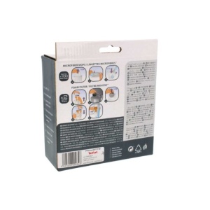 Kit filtre Rowenta Original ZR005804 – 2 lavete mop + 1 filtru spumă aspirator cu aburi - Img 4