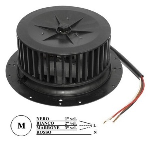 Motor hota 220V, 135W, 3 Viteze, Rotatie orara - Img 3